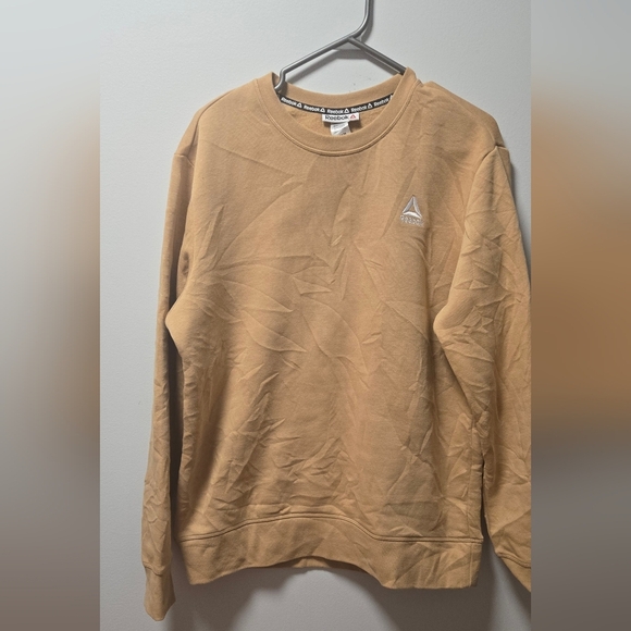 Reebok Men's Tan Sweater New Without Tags NWOT Medium MED M Pullover - Picture 3 of 8